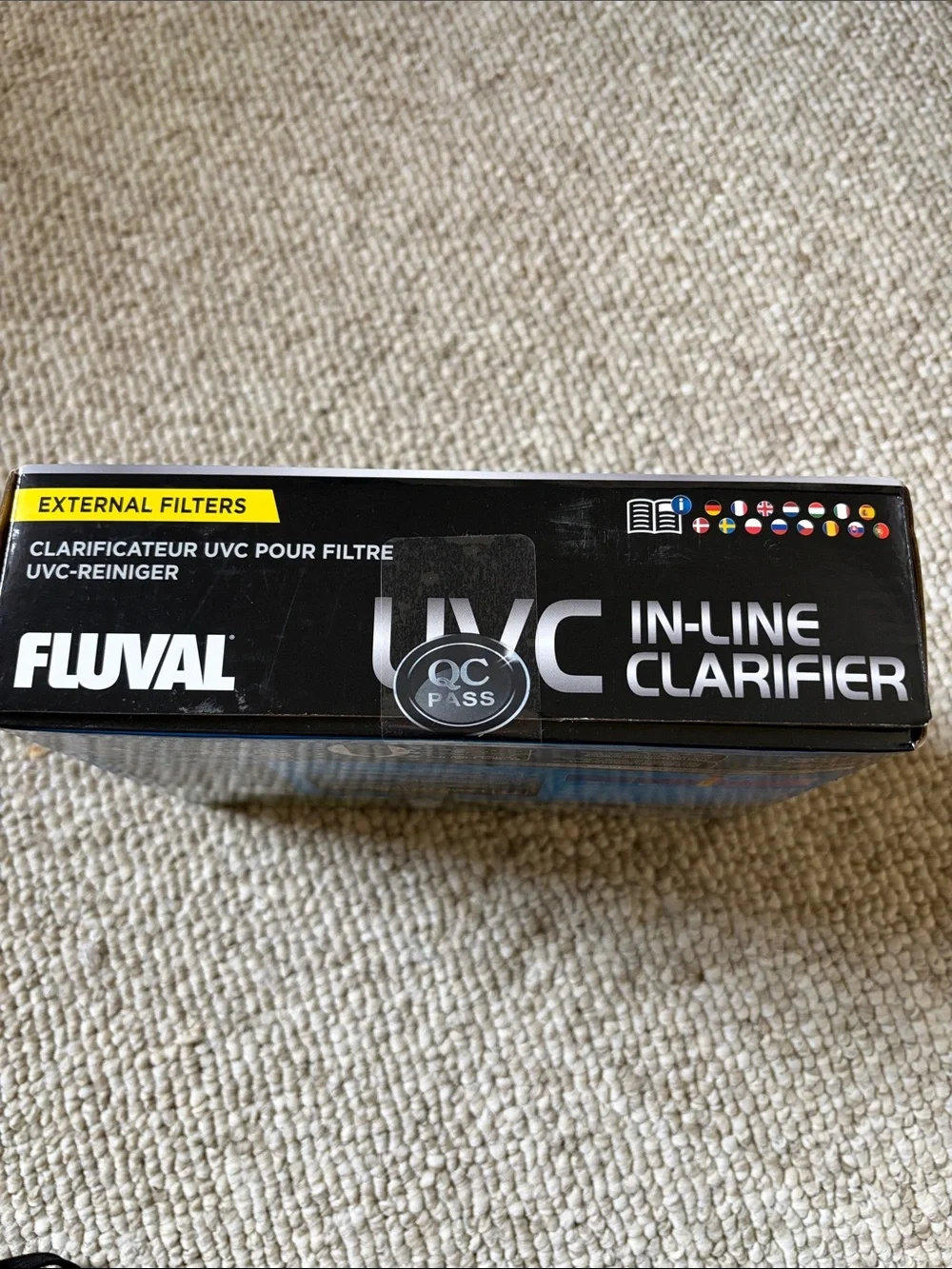 FLUVAL UVC In-Line Water Clarifier Aquarium FISH